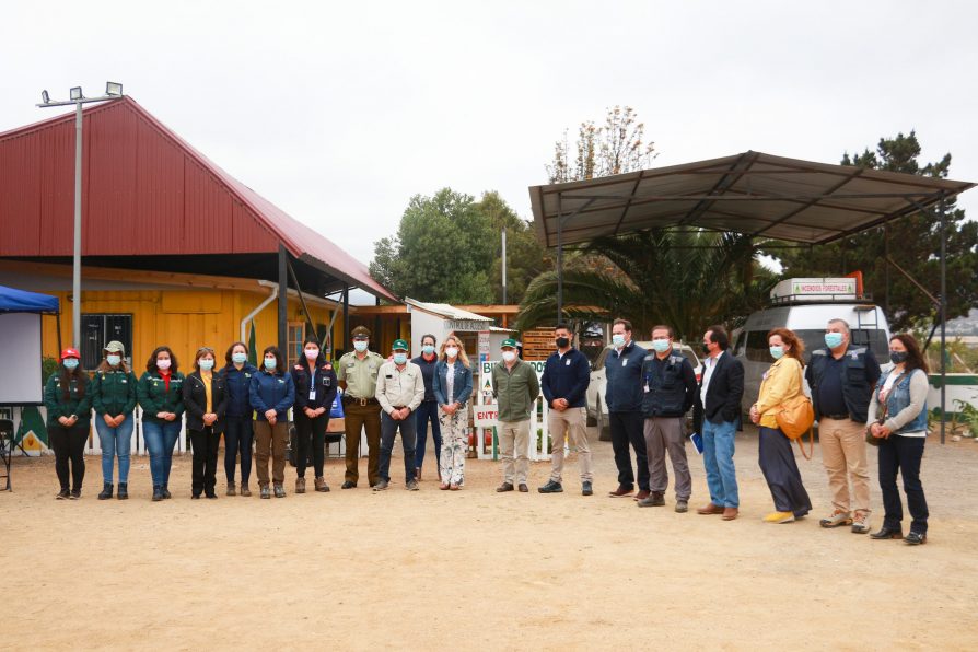 Coordinan labores de prevención y control de incendios forestales en Petorca