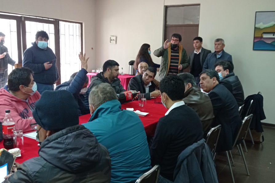 Delegado Provincial se reúne con Seremi de Transporte y participan en reuniones con gremios de transporte