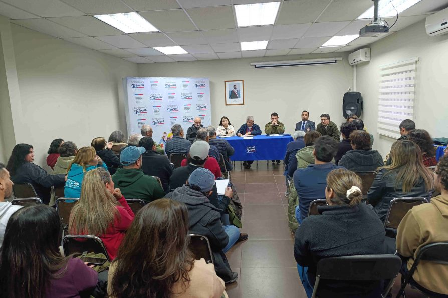 Delegación Presidencial de Petorca impulsa espacio de diálogo para generar soluciones de seguridad en el comercio de La Ligua