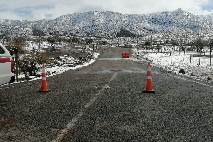 Delegación de Petorca hace un positivo balance del sistema frontal que dejó importantes lluvias y nieve en la zona